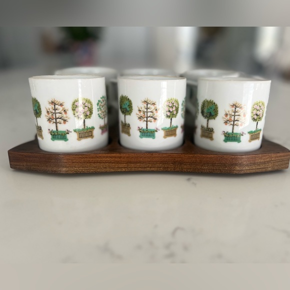 Espalier Lipper & Mann coffee cup set - Picture 4 of 6